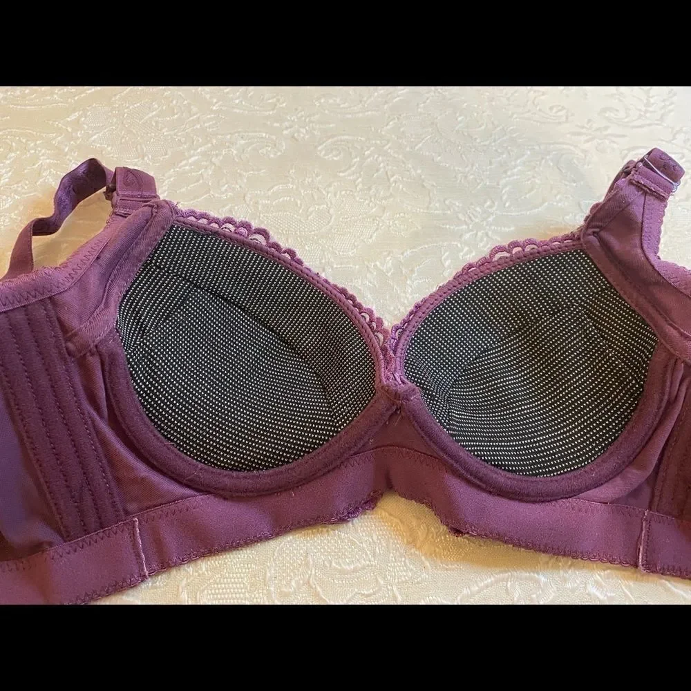 💥Qianziwanli Lace Embroidery Floral Sexy Bras 36B